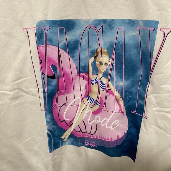 Barbie Vacay Mode Sweatshirt Size 2X Pullover Crew Neck Top New in Package - Picture 6 of 8